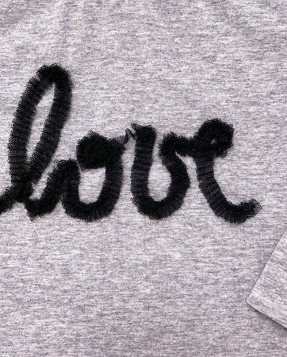 T-Shirt Tulle Love