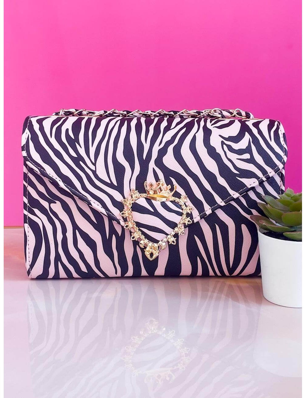 Borsa Queen Animalier